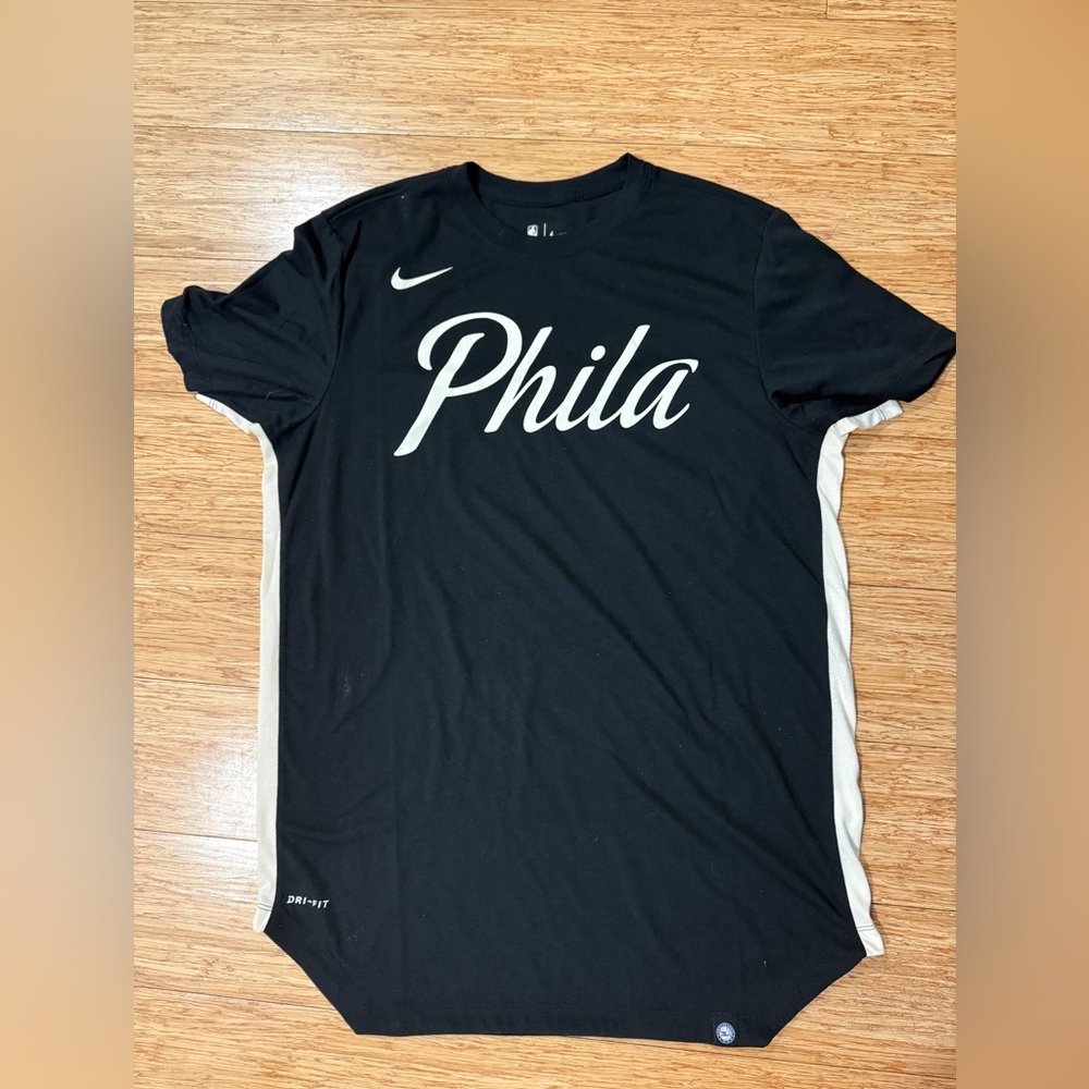 Nike Men's Black 'Phila' T-Shirt 76